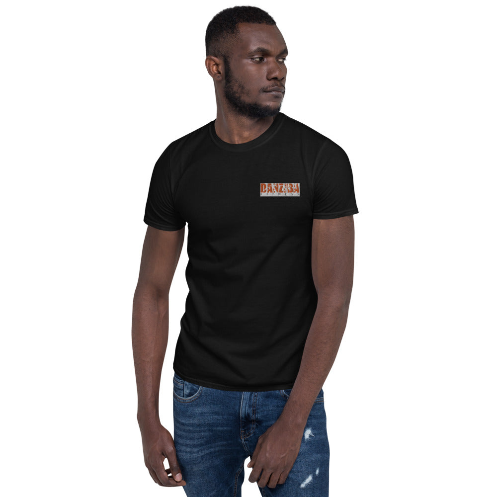 DANZIBA FITNESS Short-Sleeve Unisex T-Shirt -Embroidery Design